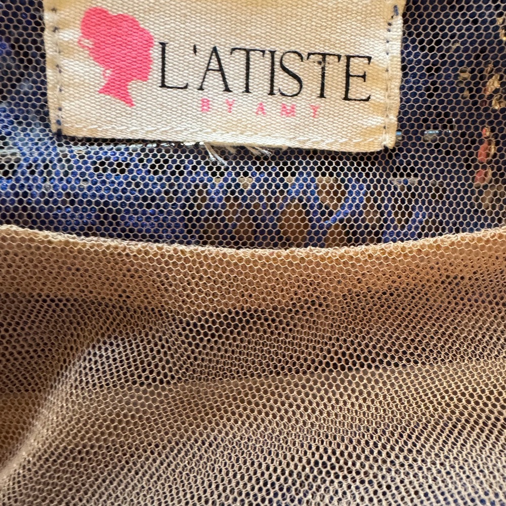 L’Atiste Blue Lace Two-Piece Set - Picture 5 of 5